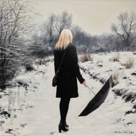The Winter Path 50 x 50cm £2500 (0227)