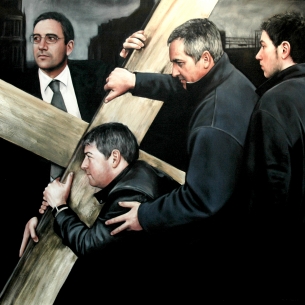 The Cross (art expo) 120cm x 120cm