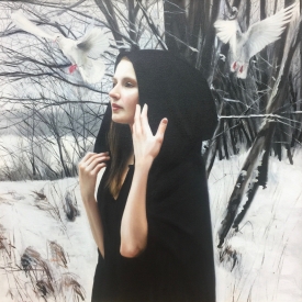 Winter no2 60 x 60cm £3,500 (0141)