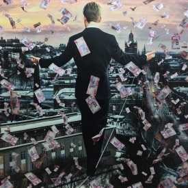 SOLD - Edinburgh High - 120 x 120cm £14,500 (0100)