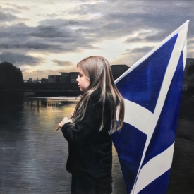 As Night Becomes the Day 80 x 80cm £7450 (0250)