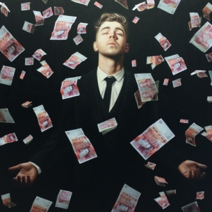 The Power of Positive Thinking 80cm x 80cm