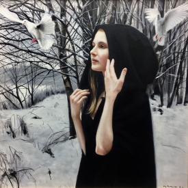 The Song of Winter 60 x 60cm - £3500 (0163)
