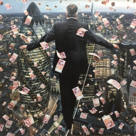 A London symphony - 120 x 120cm £14,500 (0099)