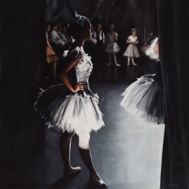 The Rehearsal 80 x 80cm £5750 (0308)