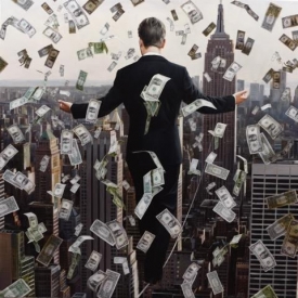 Feel the Fear - 120 x 120cm £14,500 (0130)