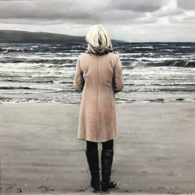 By the edge of the sea 50 x 50cm £2500 (0312)