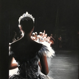 The view from off stage 60 x 40cm £2500 (0322)