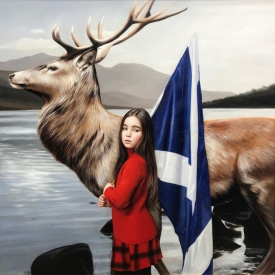 Highlands 80 x 80cm £5950 (0331)