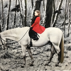 The winter journey 100 x 120cm £10750 (0348)