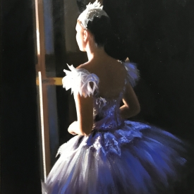 From the wings 60 x 40cm £2500 (0321)