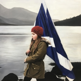 Lochside 70 x 70cm £4750 (0360)