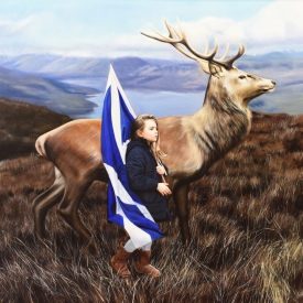 And the Land Lay Waiting 120 x 150cm £20,000 (0269)