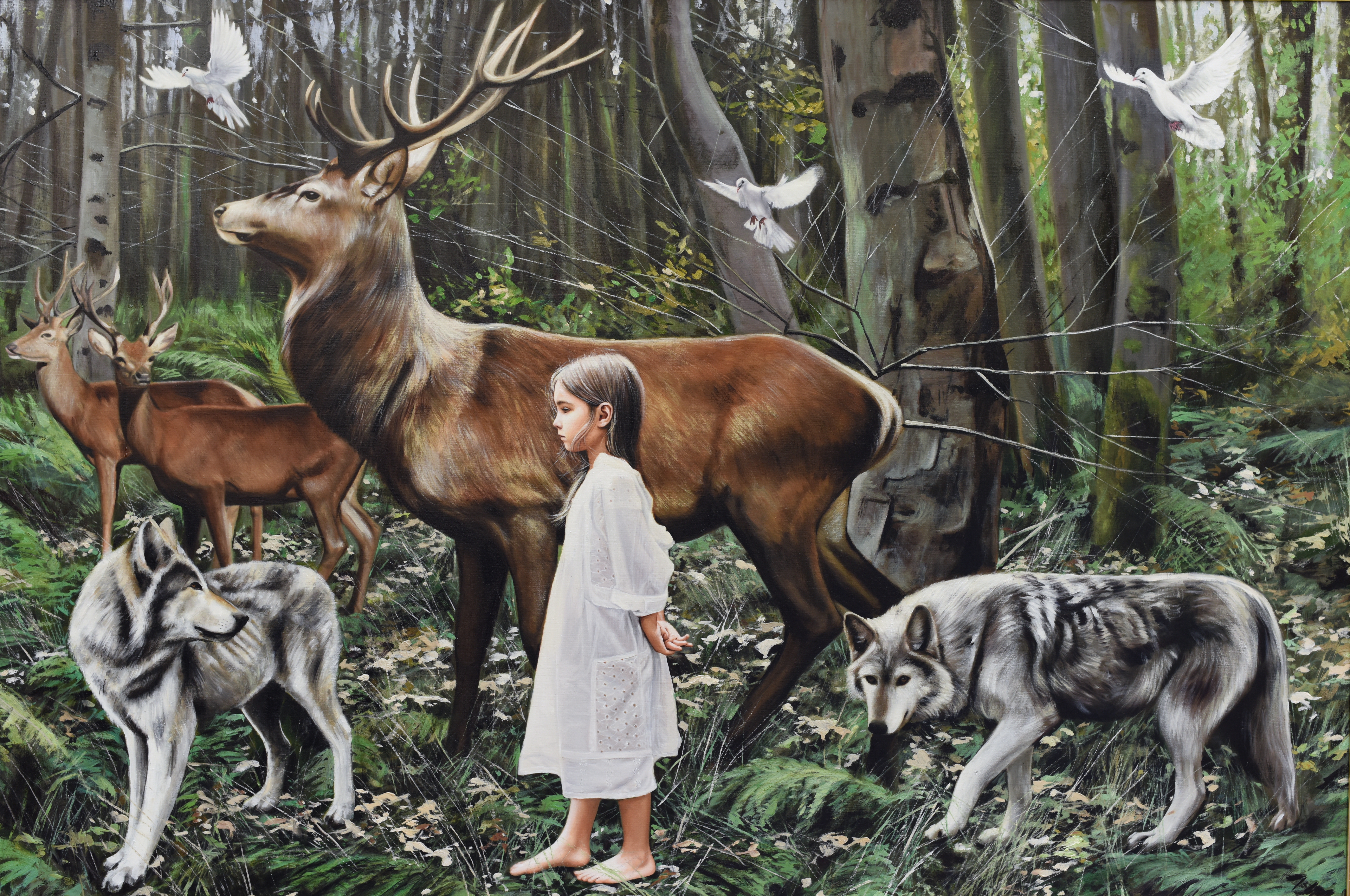 Child of the Forest 4’ x 6’