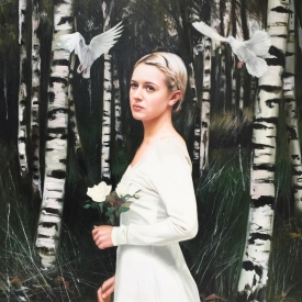 Christine 70cm x 70cm