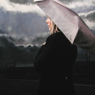 Storm Clouds Gathering 1m x1m