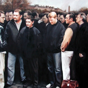 The road to Calvary 150cm x 210cm