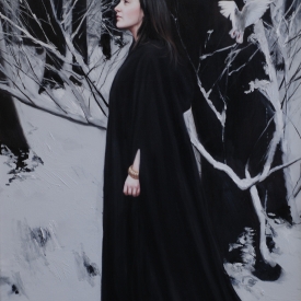 A Winters Journey 60cm x 90cm