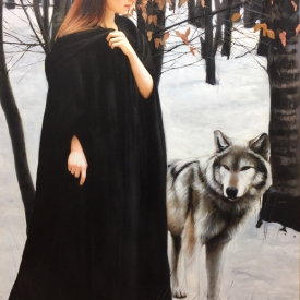 Watch Over Me 80cm x 100cm