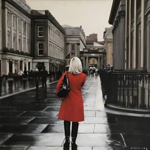 Red Coat in the City