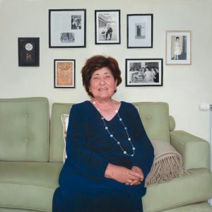 Gina Euseibi (oil on canvas 80 x80cm)