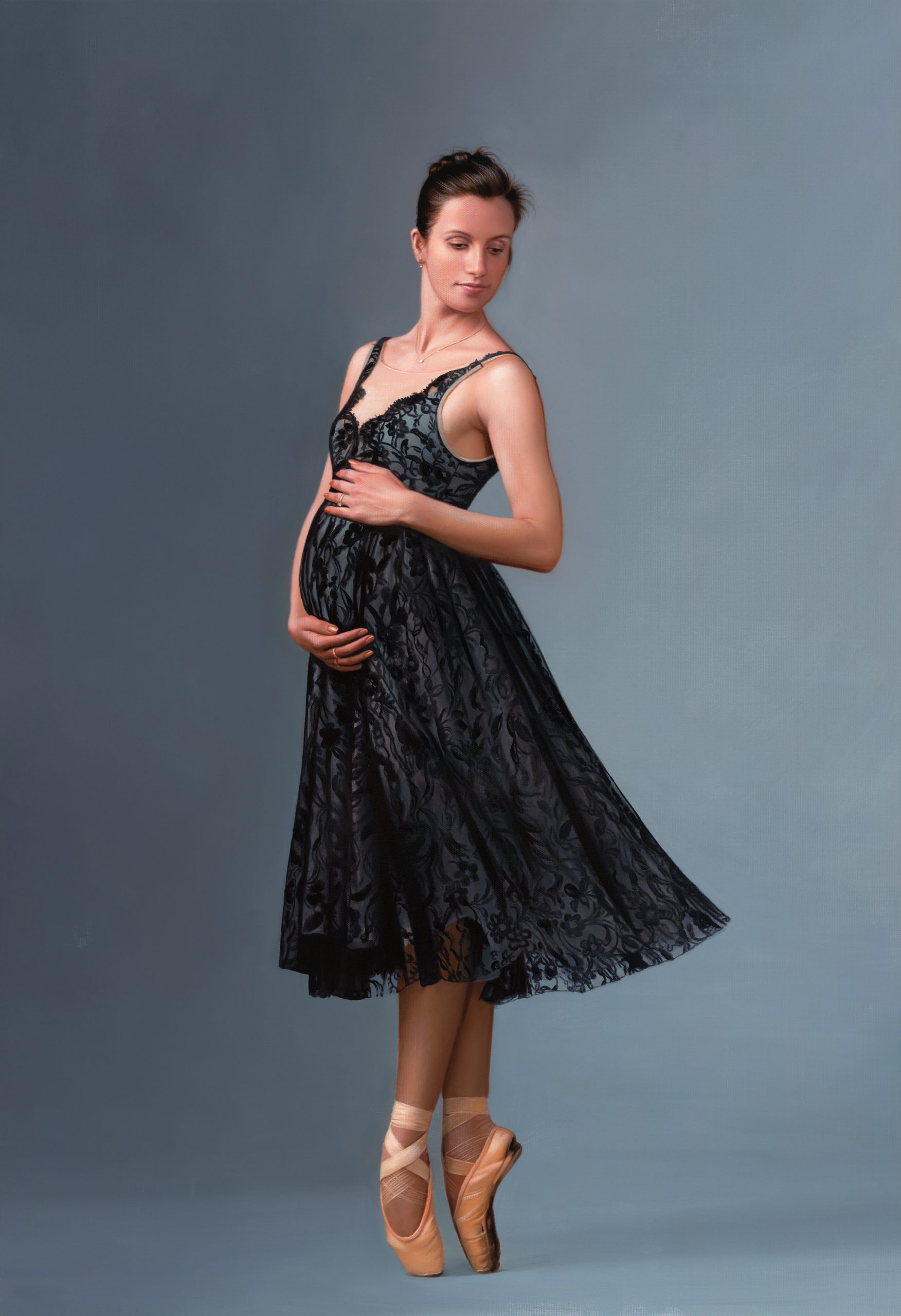 Claire Souet (oil on canvas 70 x 100cm)