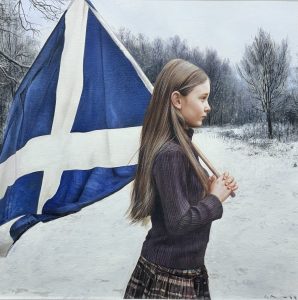 Winter Saltire