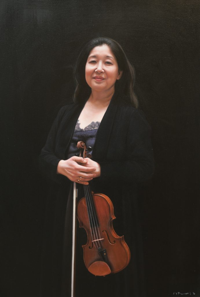 Maya Iwabuci (oil on canvas 50 x 70cm)