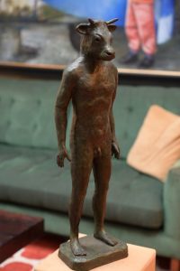Standing Minotaur by Gerard M Burns